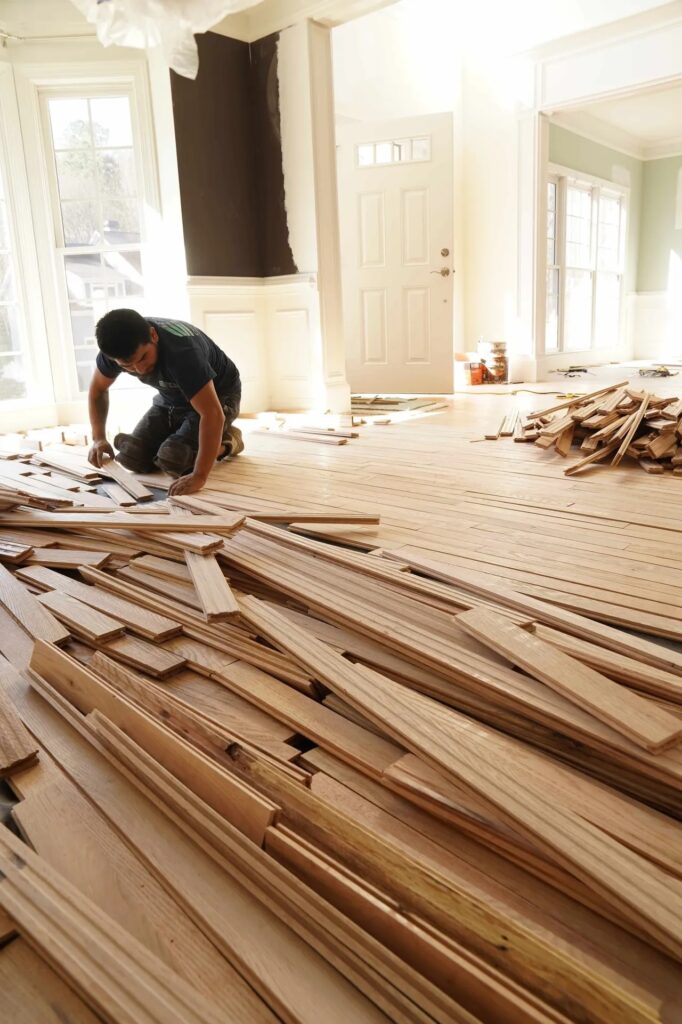 hardwood flooring installation