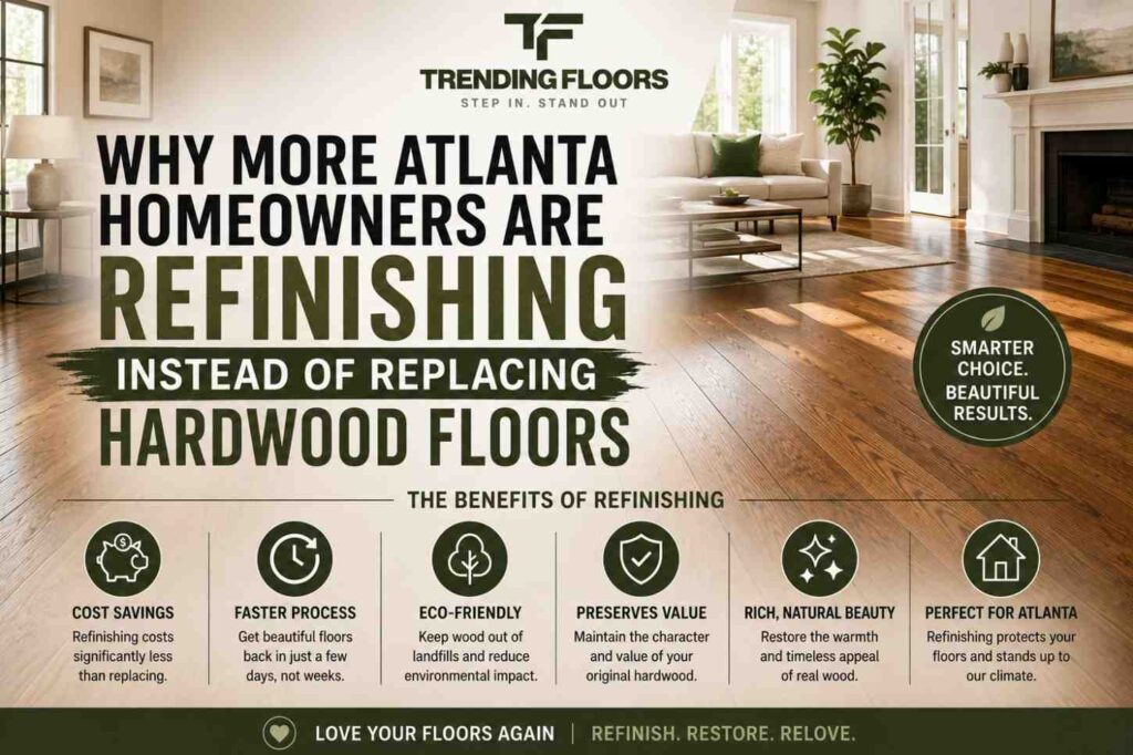 Why More Atlanta Homeowners Are Refinishing Instead of Replacing Hardwood Floors 2 Hardwood Floors