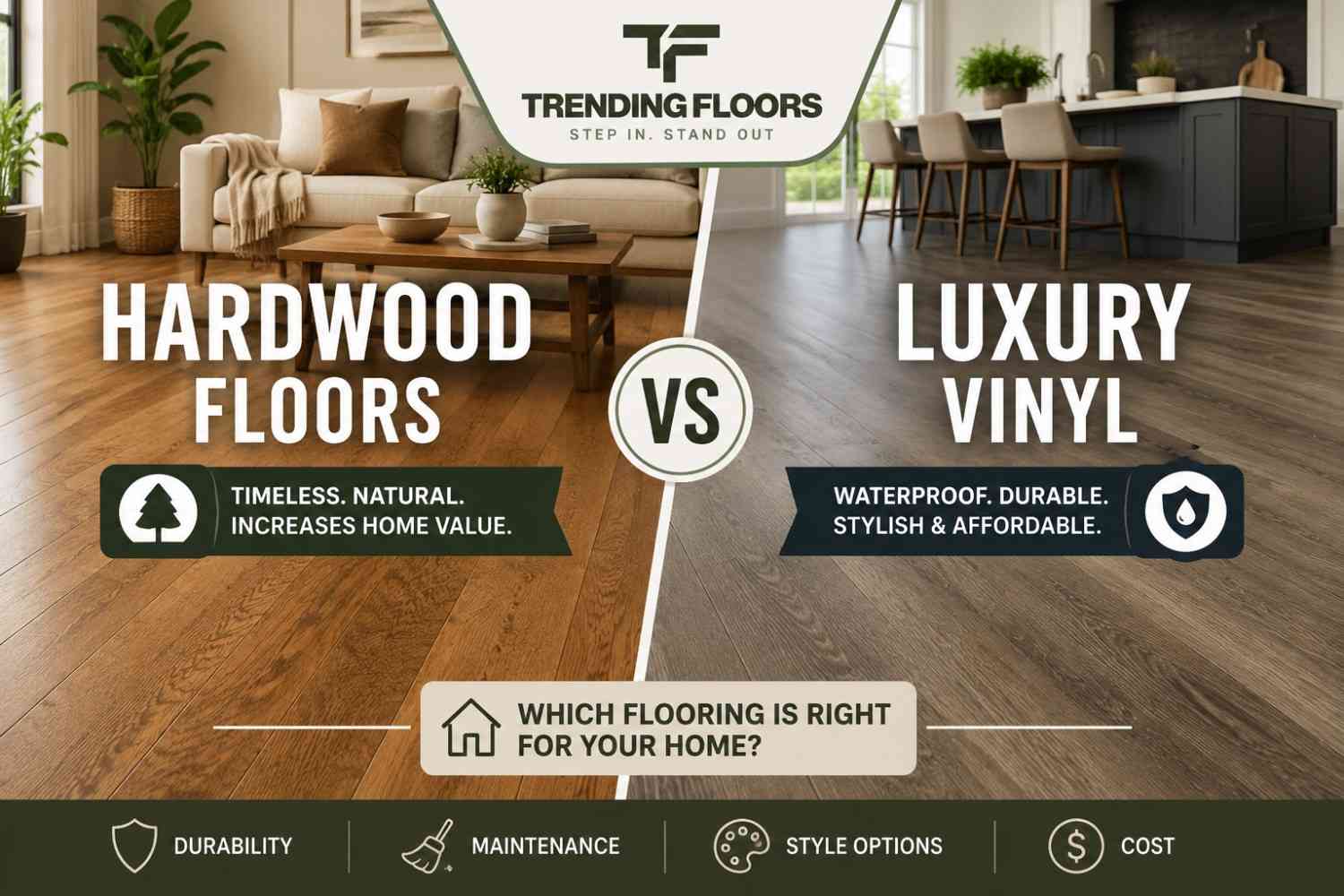 Hardwood Floors vs Luxury Vinyl: Which Is Better for Atlanta Homes?