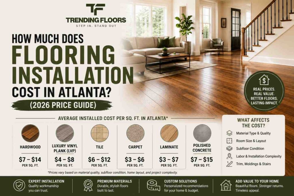 How Much Does Flooring Installation Cost in Atlanta? (2026 Price Guide) 2 flooring installation cost in Atlanta