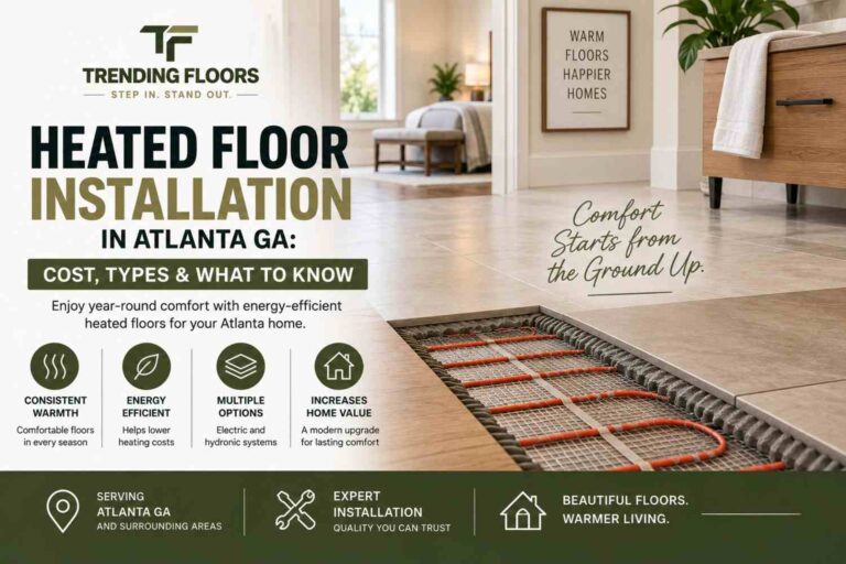 Heated Floor Installation Atlanta
