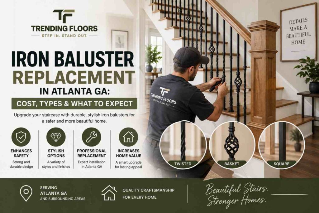 Iron Baluster Replacement Atlanta
